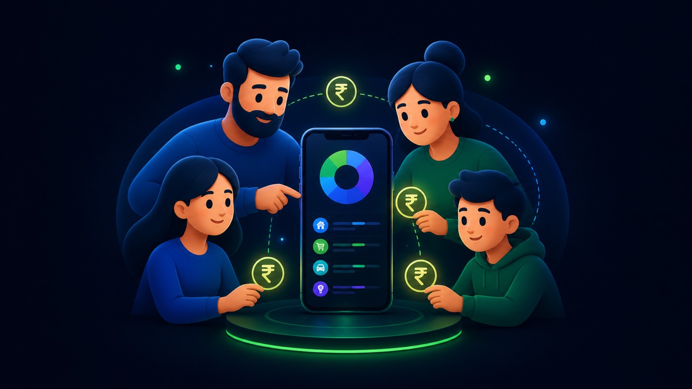 Tracking family expenses together